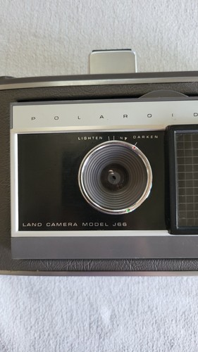 Vintage Polaroid Land Camera Model J66 With Adapter Untested - Picture 20 of 23