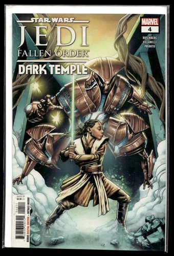 Star Wars Jedi Fallen Order Dark Temple #4 Marvel Comic Book