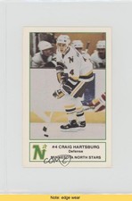 1984-85 Minnesota North Stars 7-Eleven Craig Hartsburg #3 READ 0t5