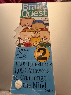 Brain Quest Ages 7 To 8 1000 Questions To Challenge The Mind Grade 2