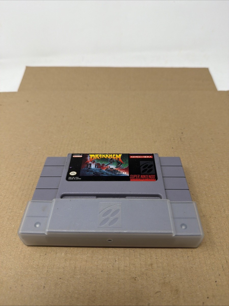 Drakkhen Super Nintendo SNES Original Authentic Game! | eBay