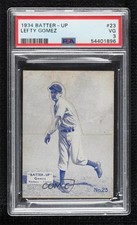 1934-36 National Chicle Batter-Up R318 Lefty Gomez #23 PSA 3 HOF 14rq