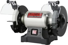 BUCKTOOL 6-Inch 1/3HP Low-Speed Bench Grinder, High 6" Low Speed, Speed 