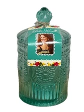 The Pioneer Woman Adeline Teal Multipurpose Candy Storage Jar 3.5” X 6” NWT