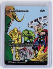 Heroic Intervention (0080) (Borderless) #80 Marvel Universe Eternal-Legal