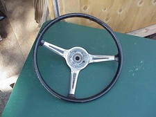 1964 Porsche 356 Black Steering Wheel Good Original Vdm 910