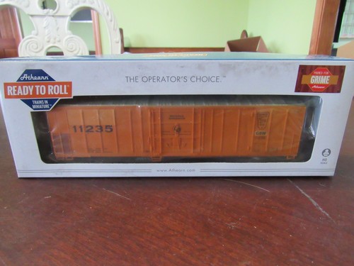 HO ATHEARN #ATH71468 GREEN BAY & WESTERN 57' REFRIGERADOR MECÁNICO #11235 - NUEVO EN CAJA | Condition: New
