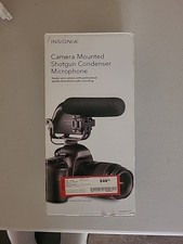 Camera-Mounted Shotgun Condenser Microphone - Black