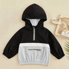 Toddler Infant Boy Long Sleeve Hoodie Sweatshirt With Pocket Casual Fall Clothes
