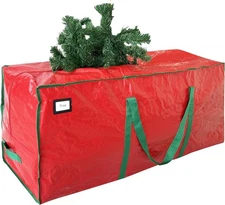 Cosy Family 7.5 ft Christmas Tree Storage Bag - Durable Heavy Foot, Red 