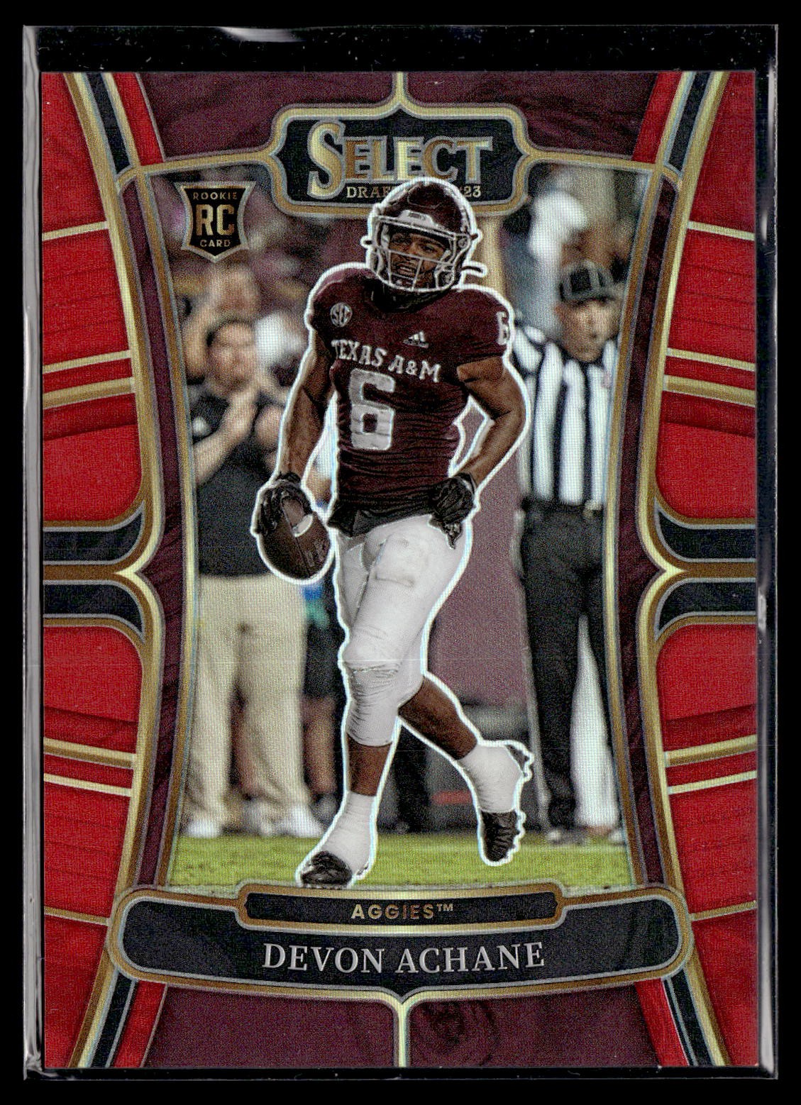 2023 Panini Select Draft Picks #20 De'Von Achane Red Prizm #/149