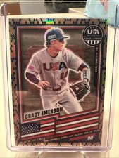 2026 Panini Stars And Stripes Grady Emerson CASE HIT Snakeskin SSP