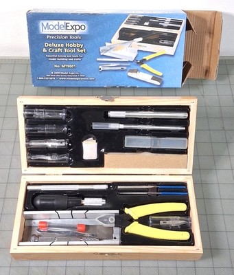Model Expo Deluxe Hobby & Craft Tool Set No. MT9001  READ!