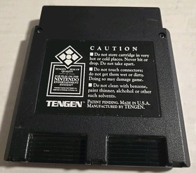 Vintage Original Nintendo NES Tengen  Super Sprint Video Game UNTESTED