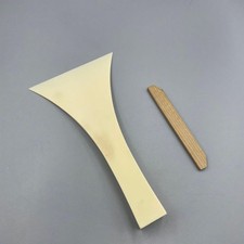 239 Vintage Shamisen Plastic Drumstick Cream Color Weight Approx. 176G