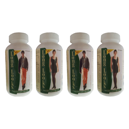 Increase Length Supplements Natural Growth Pills 240 Capsules Long Looks - Afbeelding 1 van 1