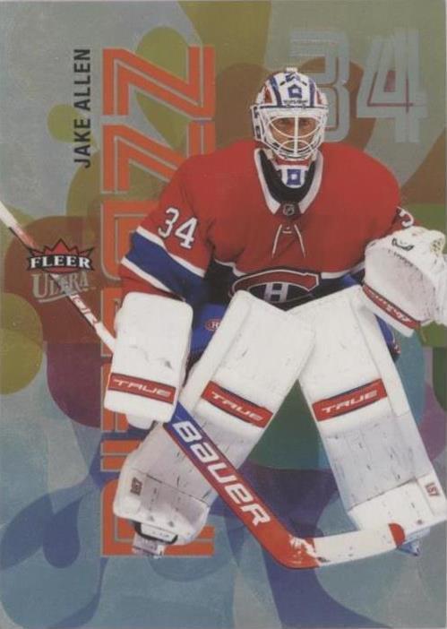 2021-22 Upper Deck Fleer Ultra - Jake Allen #PZ-4 - 1 of 1