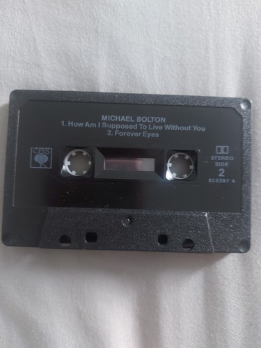 Michael Bolton How Am I Supposed Live Without You Tape Cassette Single Cassingle - Picture 6 of 6
