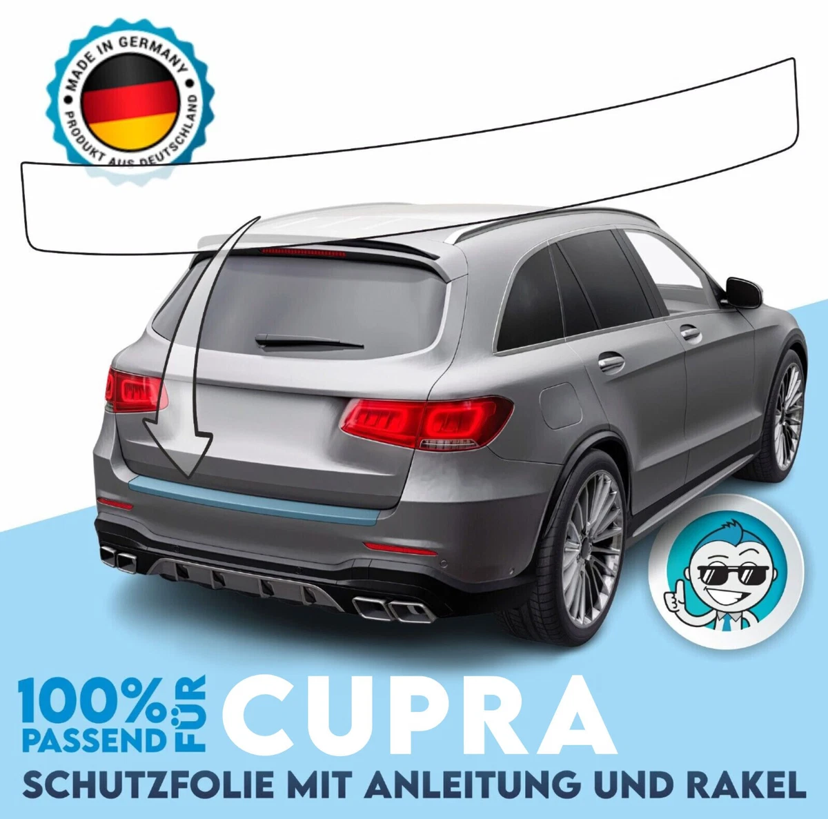 Protezione Paraurti Adatto A per Kia Sport 5 Acciaio Inox Dal Anno Fab