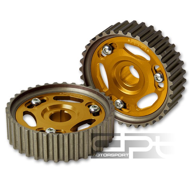 HONDA B16/B17/B18/B20/B21 BSERIES DOHC ENGINE GOLD ADJUSTABLE ALUMINUM