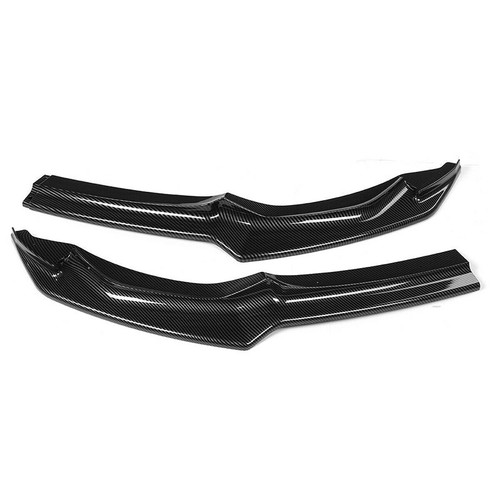 For 15~2019 BMW F80 M3 F82 F83 M4 V Style Carbon Look Front Bumper Lip Splitter - Bild 6 von 8