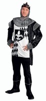 Mens Medieval Chess King Costume Fancy Dress Alice Wonderland Knight Outfit Mens Medieval Chess King Costume Fancy Dress Alice Wonderland Knight Outfit