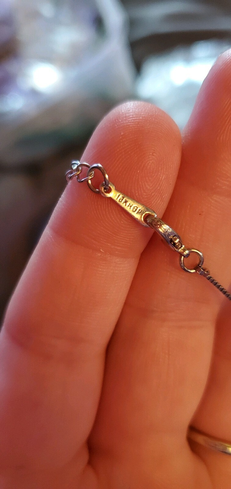 18K RGP Double Heart CZ Pendant 