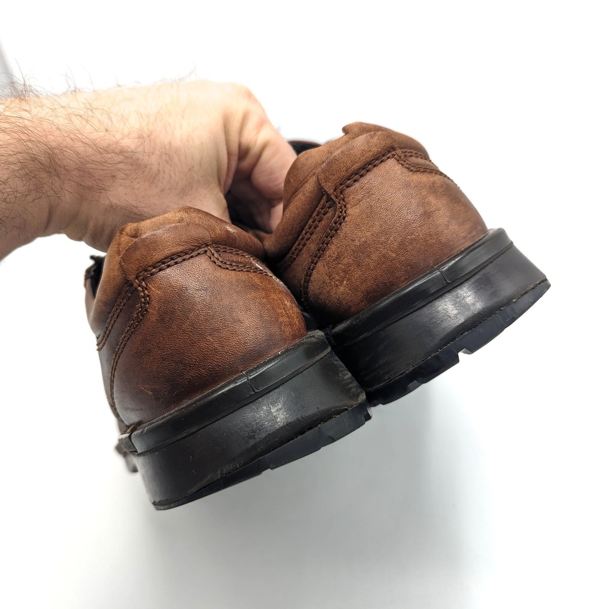 Ecco Neoflexor Casual Leather Golf Shoes Lace Up Oxfords  display picture 3