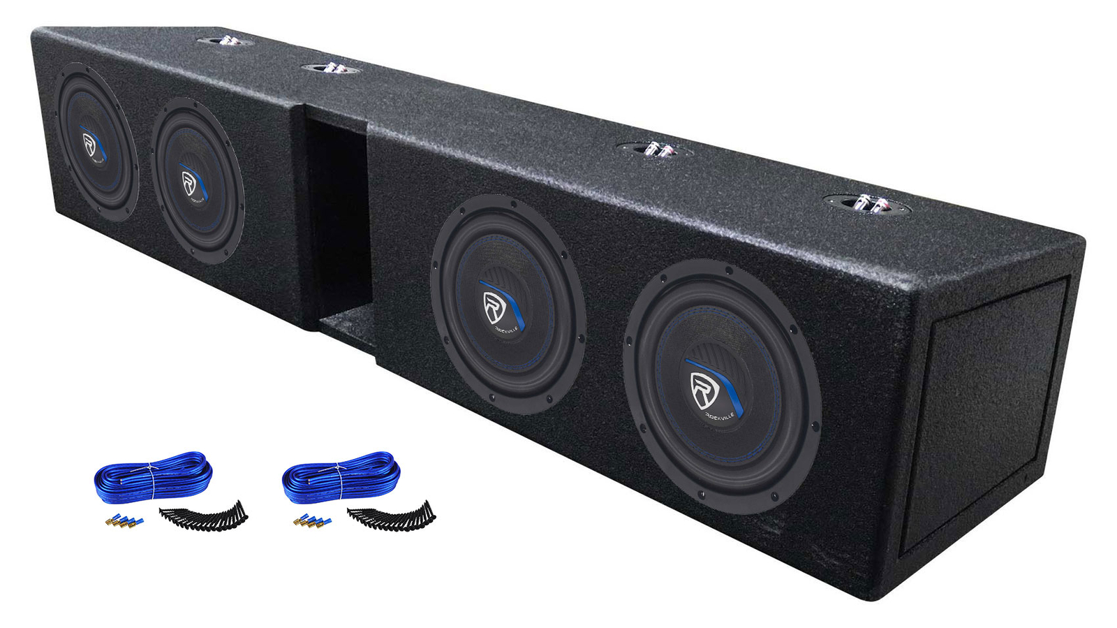 4 Сабвуферы Rockville 8 Дополнительный корпус для Dodge 2019 Кабина экипажа 15002500 58290₽