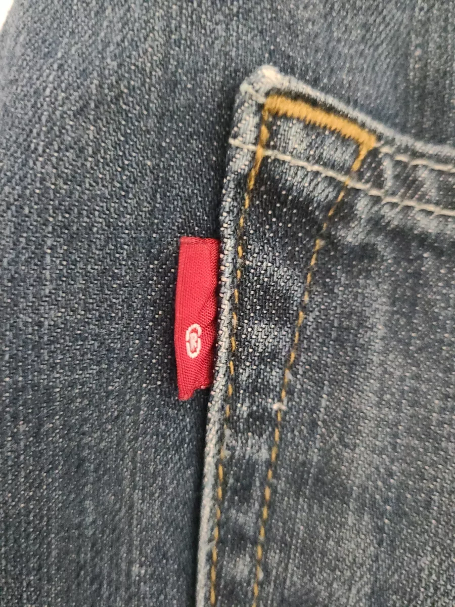 Levi Strauss 38 x 32 Levi's 501 xx 501xx Button fly denim jeans