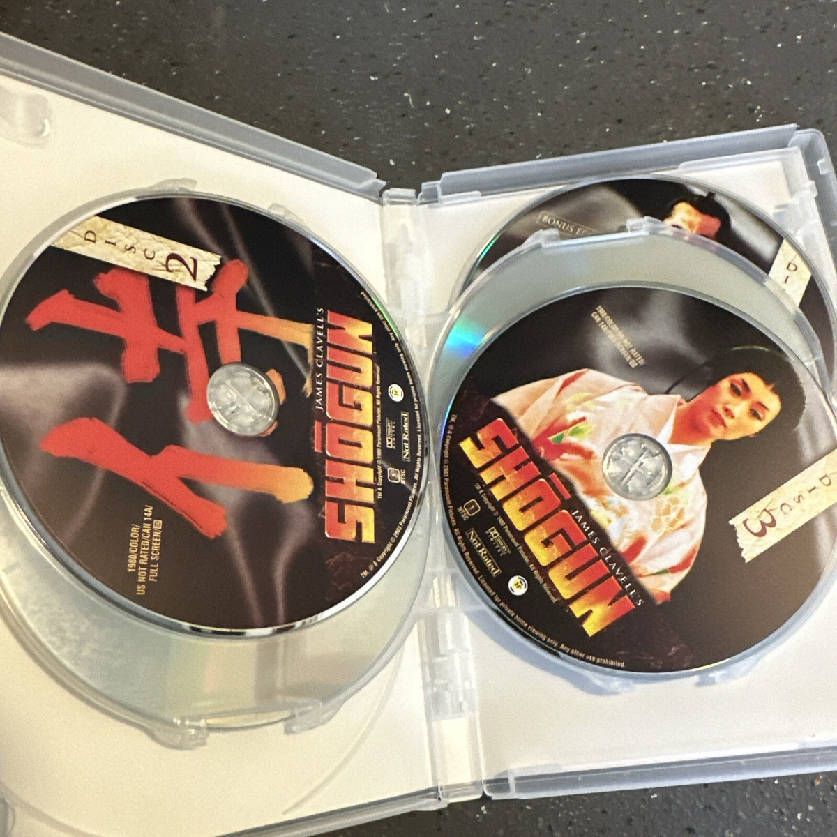 Shogun (DVD, 5 Disc, 2010, 1980) Richard Chamberlain James Clavell