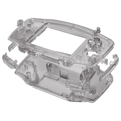 Alloggiamento Sostituzione Nero Chiaro Per Gameboy Advance GBA - Pronto Per Mod IPS