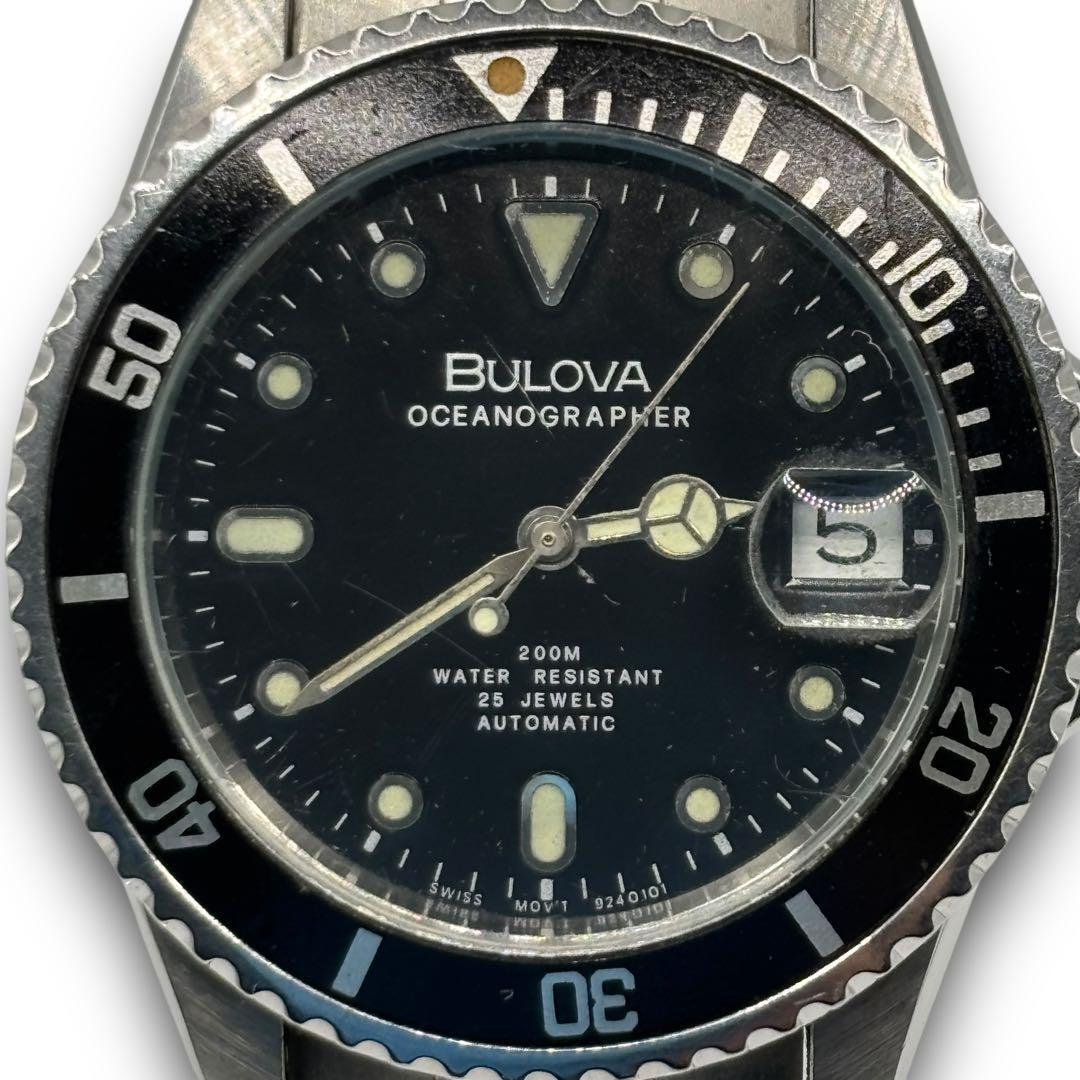 BULOVA OCEANOGRAPHER 25 JEWELS AUTOMATIC WATCH USED FROM BULOVA OCEANOGRAPHER 25 JEWELS AUTOMATIC WATCH USED FROM