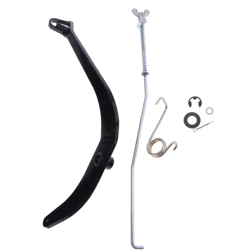 Palanca de pedal de freno de pie trasero negro 2005 2004 2003 02 para Yamaha PW80 1983-2006 Foto 3 de 4