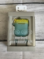 Heyday AirPods Wireless Charging Case and Strap Earbud Accessory Kit Teal NEW