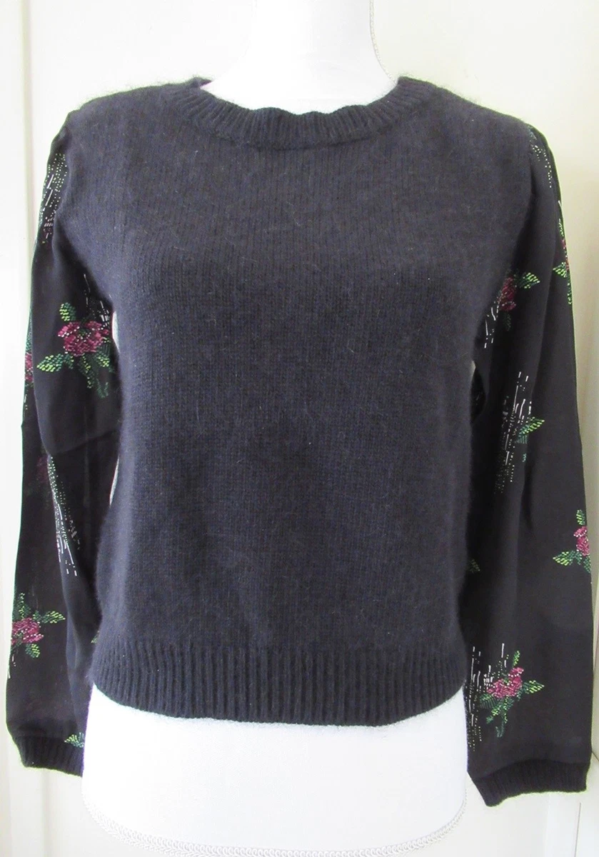 Pull Col V En Laine Band Of Outsiders - Blanc, Taille 1, Neuf Avec étiquettes