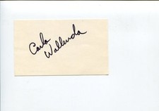 Carla Wallenda The Flying Wallendas Circus High Wire Daredevil Signed Autograph