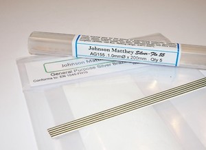 silver rods solder 200mm flux brazing heat kit