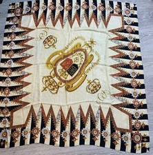 Vintage Anne Klein Silk Scarf, 40 Square Inches