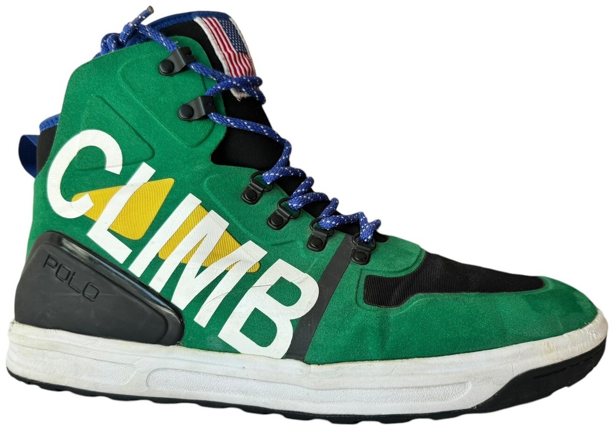 Polo Ralph Lauren Alpine 200 Sneakers Men size 11 High Top Boots