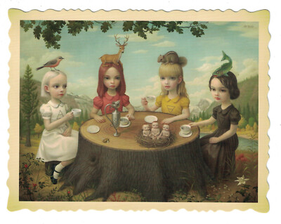 Mark Ryden ''Allegory of the Four Elements'' Tree Show postcard Frame it in a 5x7