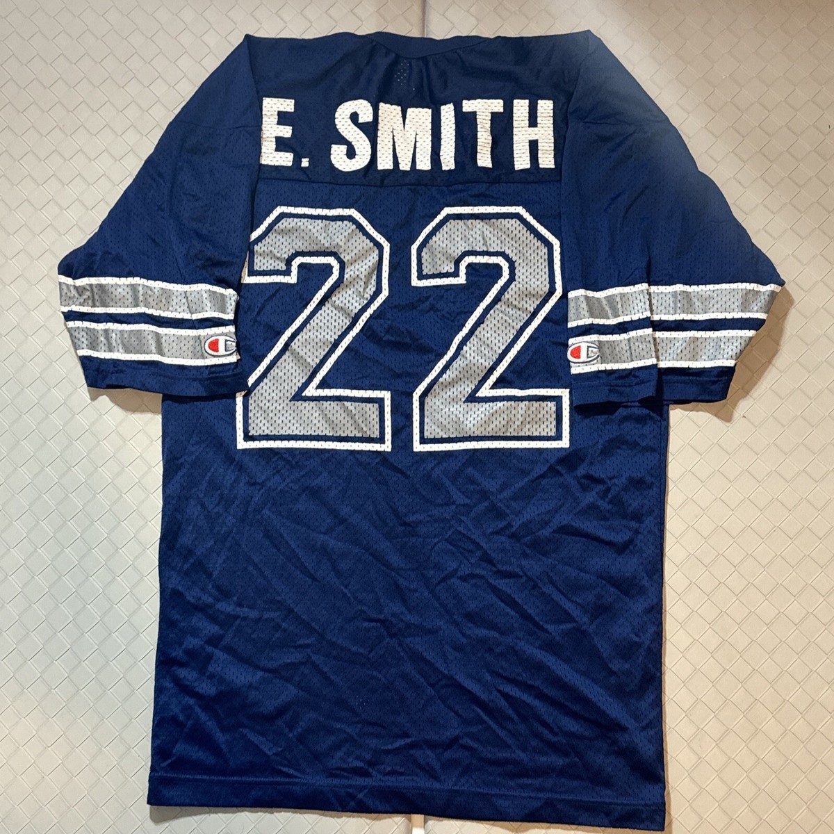 NFL   E.SMITH ユニフォーム Vintage Starter #22 Emmitt E Smith Dallas Cowboys White Size