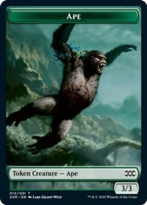 10 Token Cards - APE Tokens - Double Masters (2XM) - Magic MTG FTG | eBay