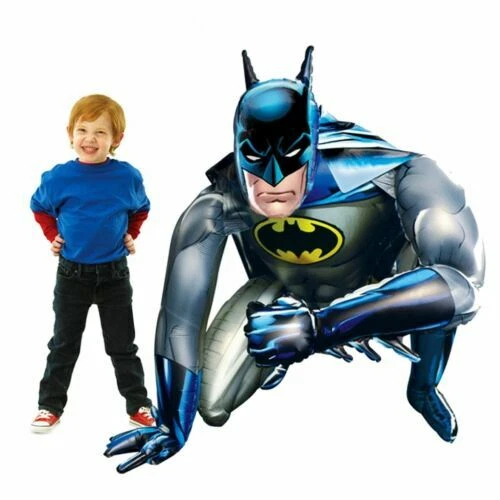 Batman Party Supplies Airwalker Foil Shape Balloon (91cm x 111cm) SALE - image 2 of 2