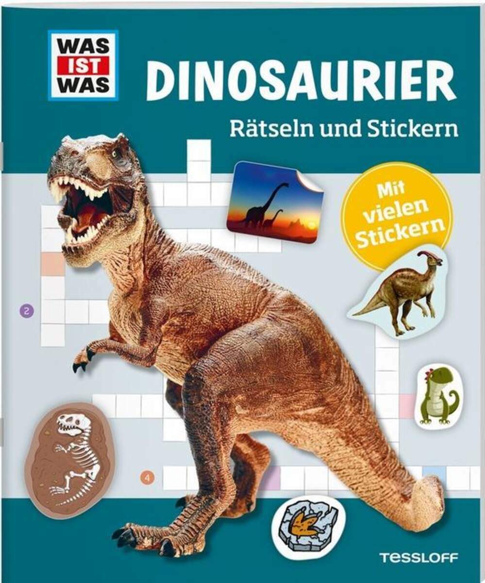 Thumbnail - Tessloff Was Ist Was Rätseln Und Stickern. Dinosaurier
