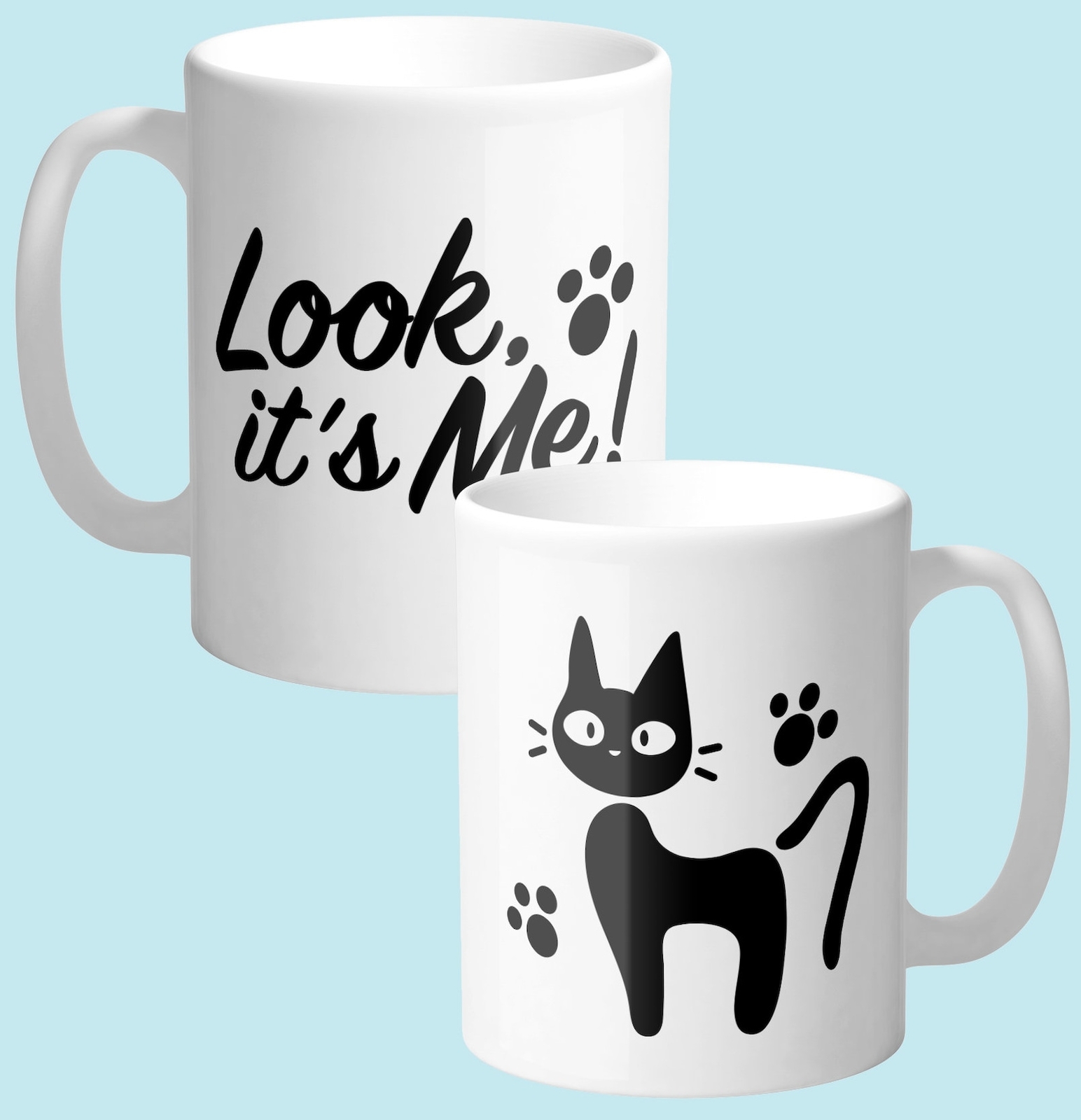 Look It's Me Jiji Cat Anime 11 Oz Coffee Mug Anime Fan Gift Coffee Cup