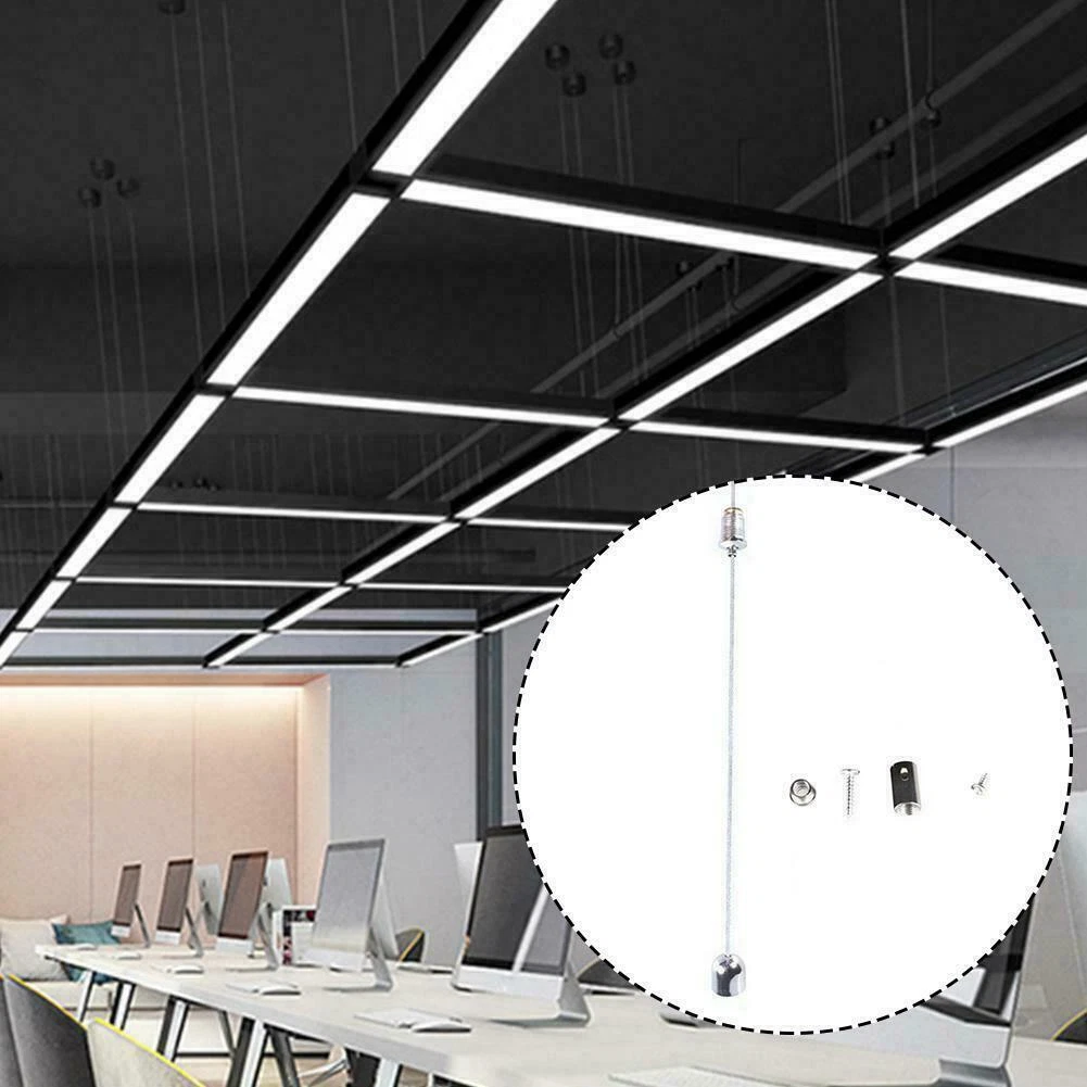 Fitting led sale lights to ceiling