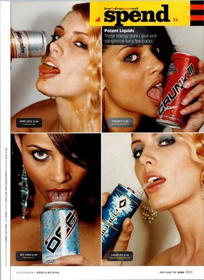 2004   Liquid Ice DEFCON3 Pimp Juice Crunk ENGERGY DRINK    2000s Print ad CA-32
