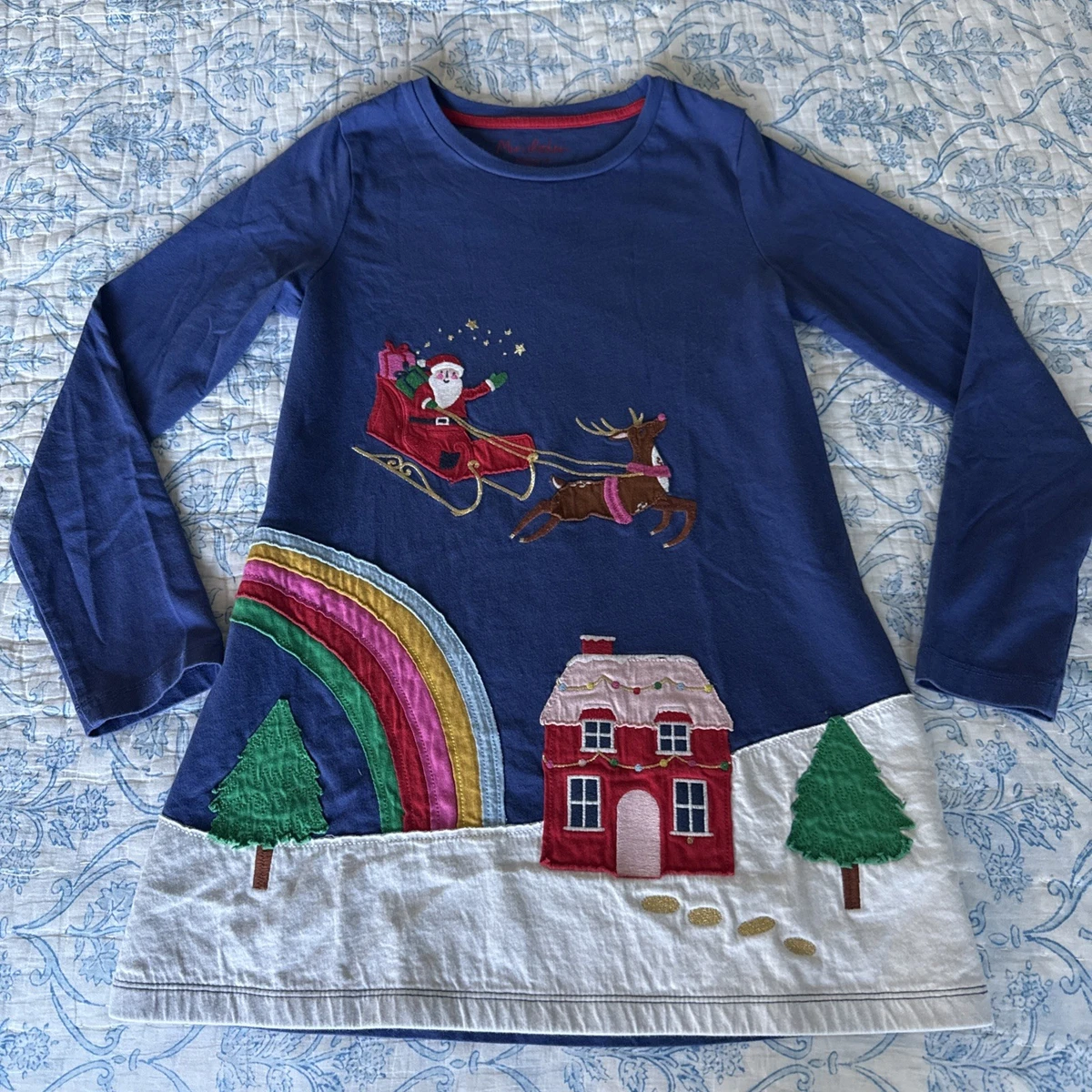 mini boden christmas dress NWT Festive Advent Calendar Mini World Explorers 80% Cotton Mini Boden Kids' Strawberry Bubble