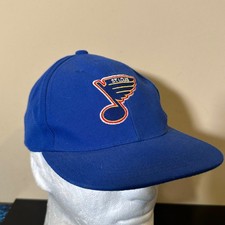 Vintage Sports Specialties St. Louis Blues Snapback Hat Kids Blue NHL Cap